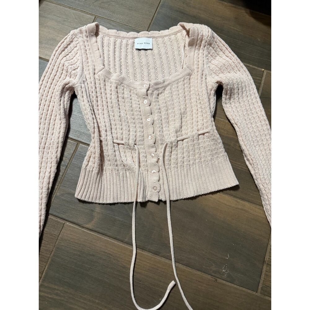 Pink Rose Sweater